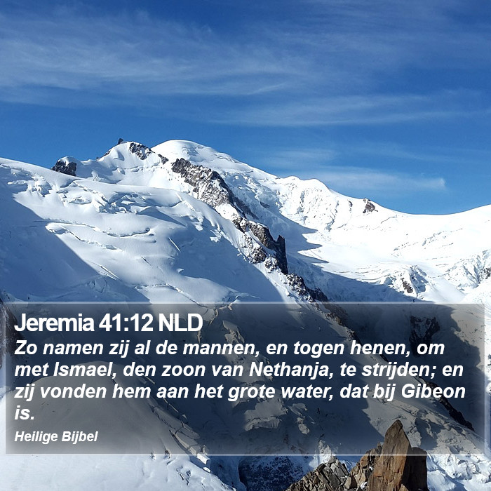 Jeremia 41:12 NLD Bible Study