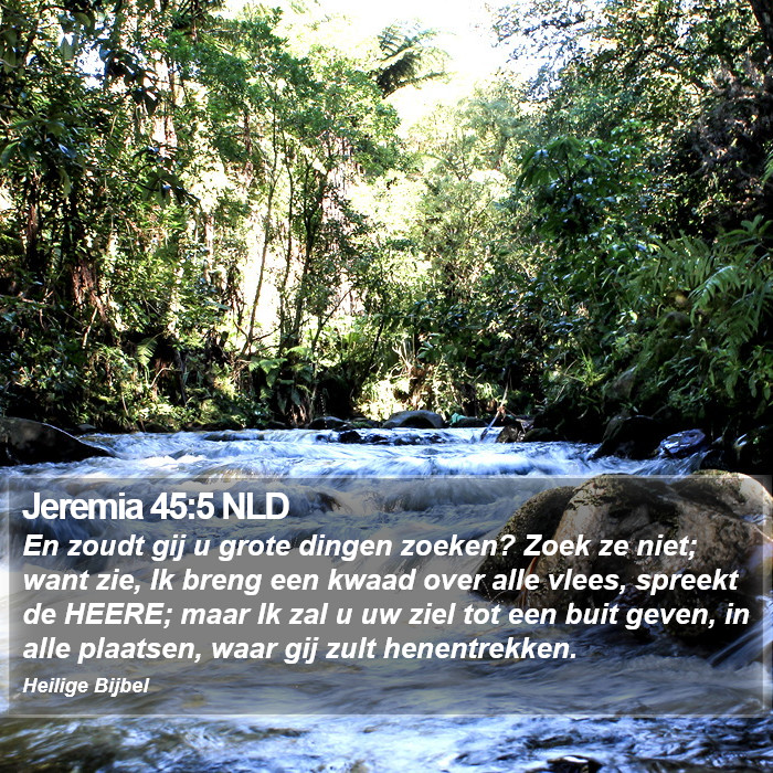 Jeremia 45:5 NLD Bible Study