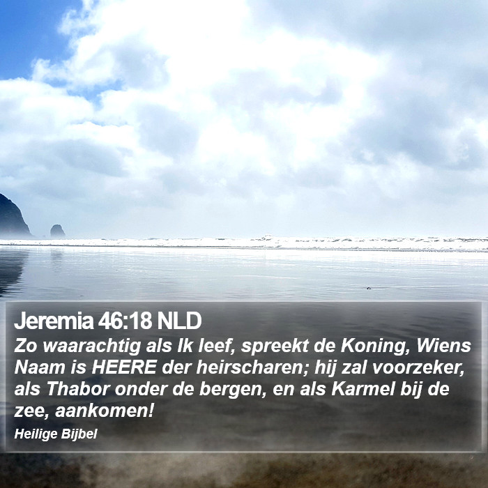 Jeremia 46:18 NLD Bible Study