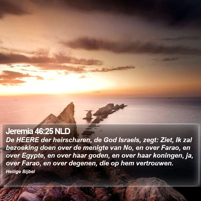 Jeremia 46:25 NLD Bible Study