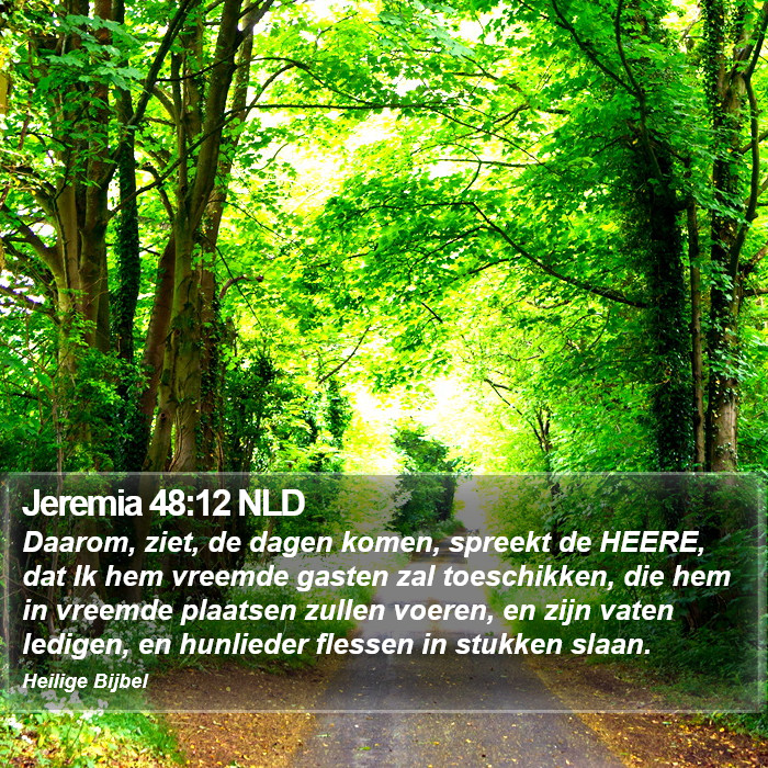 Jeremia 48:12 NLD Bible Study