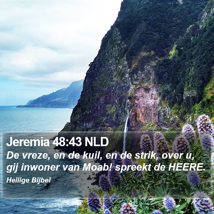 Jeremia 48:43 NLD Bible Study