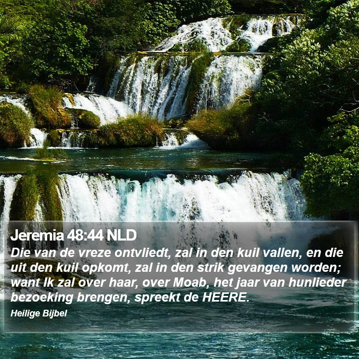 Jeremia 48:44 NLD Bible Study