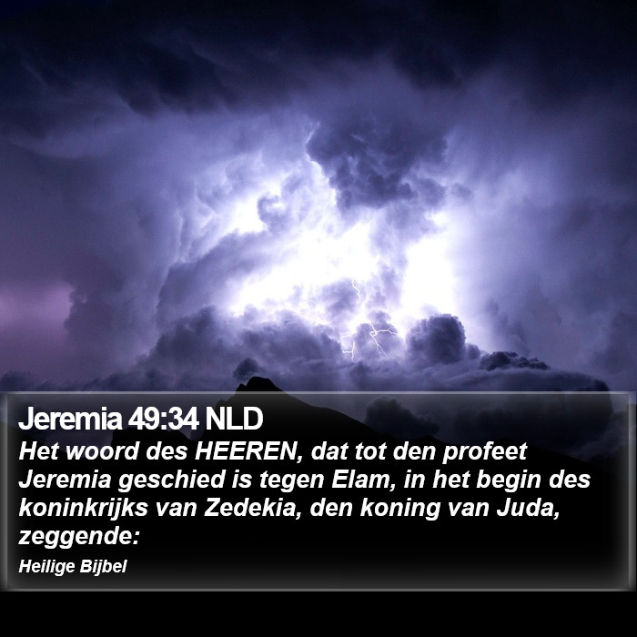 Jeremia 49:34 NLD Bible Study