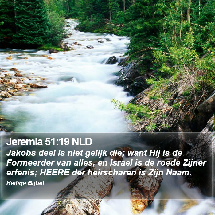 Jeremia 51:19 NLD Bible Study