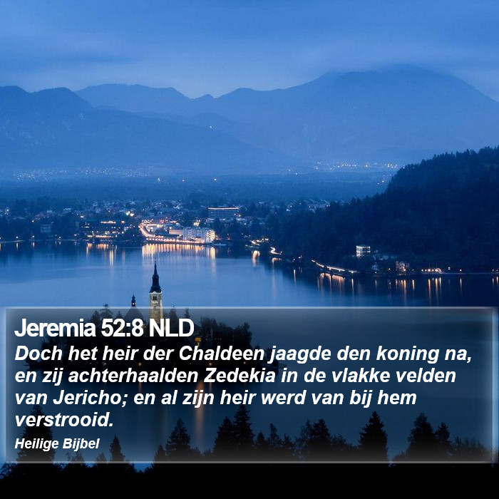 Jeremia 52:8 NLD Bible Study