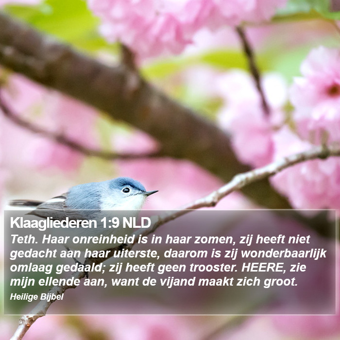 Klaagliederen 1:9 NLD Bible Study