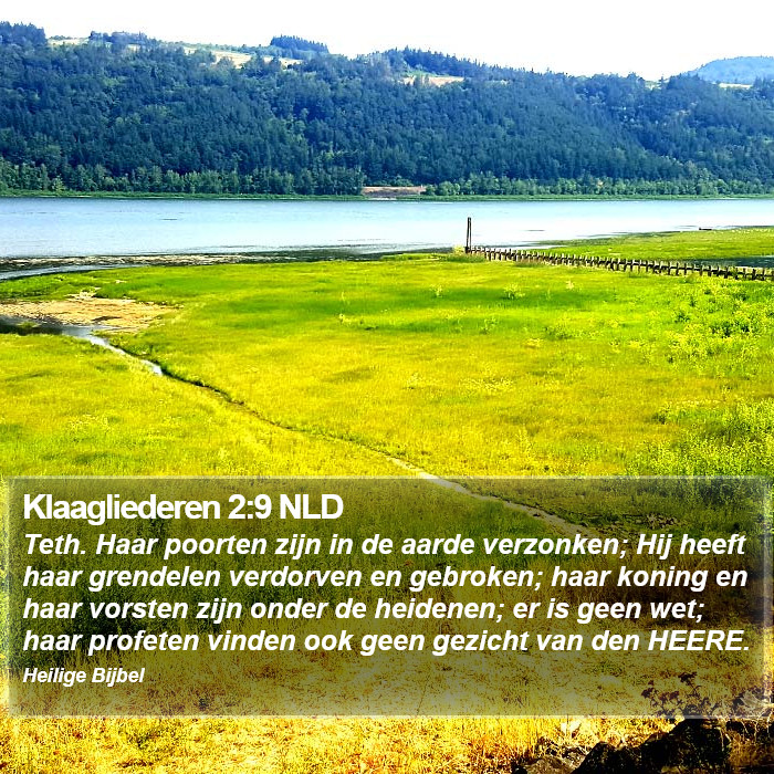 Klaagliederen 2:9 NLD Bible Study