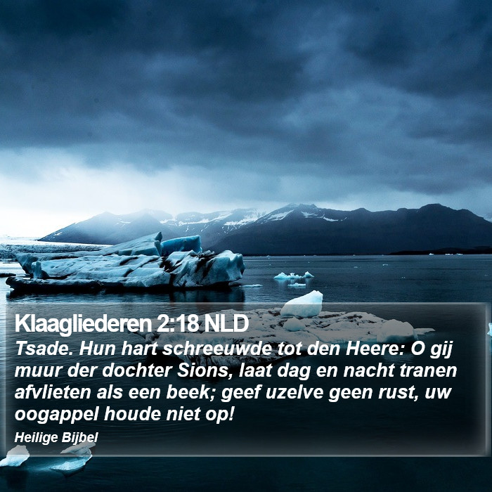 Klaagliederen 2:18 NLD Bible Study