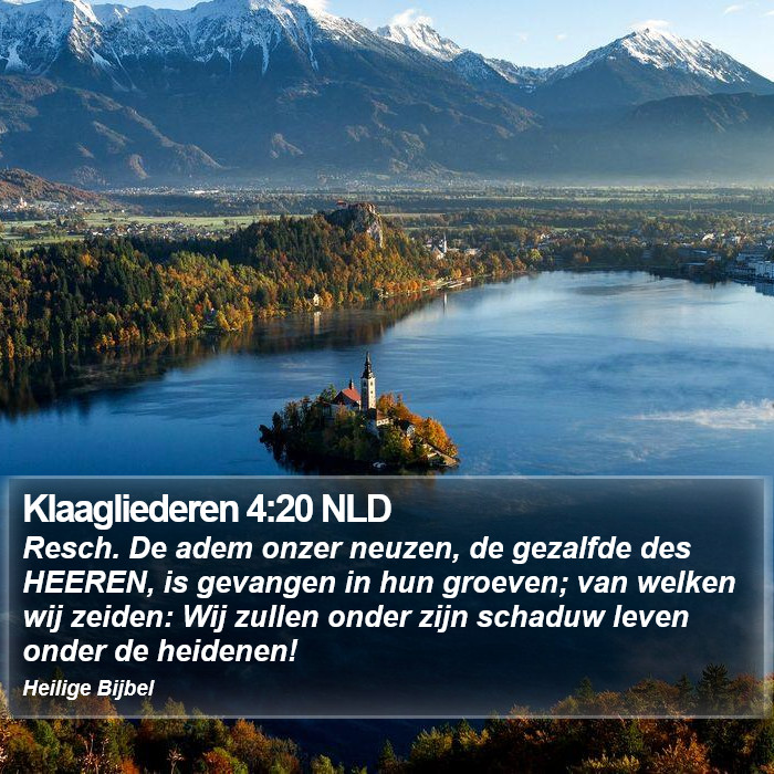 Klaagliederen 4:20 NLD Bible Study