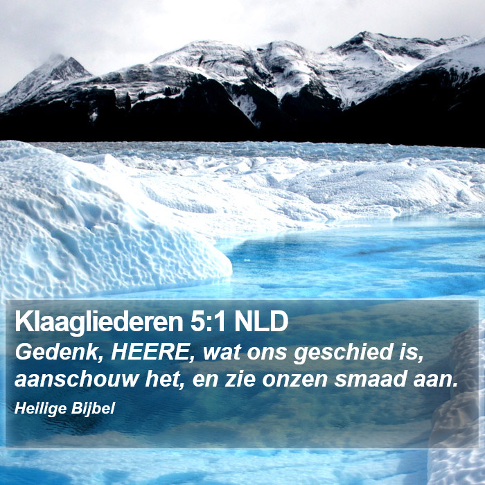 Klaagliederen 5:1 NLD Bible Study