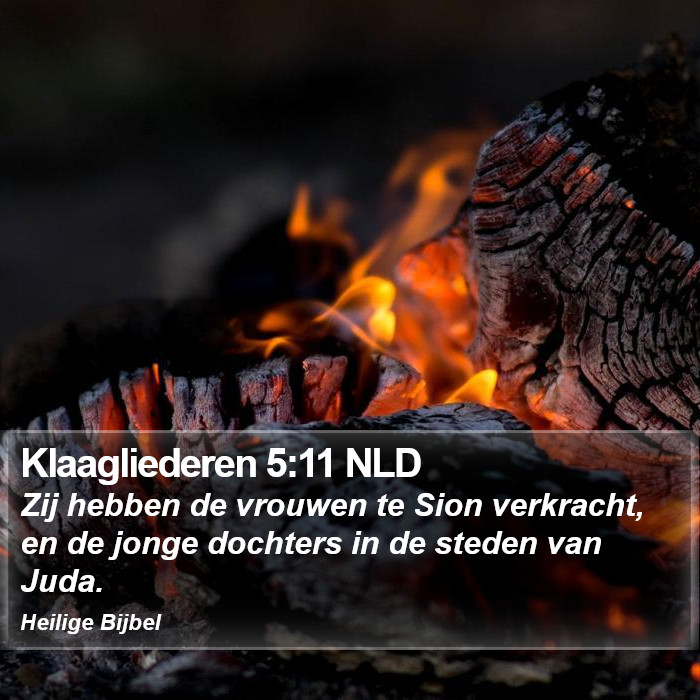 Klaagliederen 5:11 NLD Bible Study