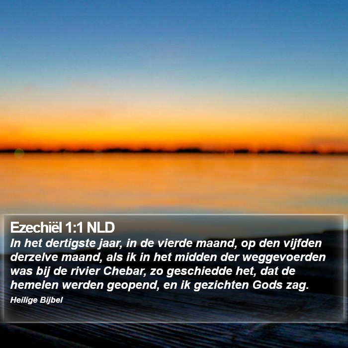 Ezechiël 1:1 NLD Bible Study