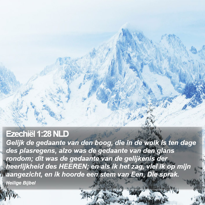 Ezechiël 1:28 NLD Bible Study