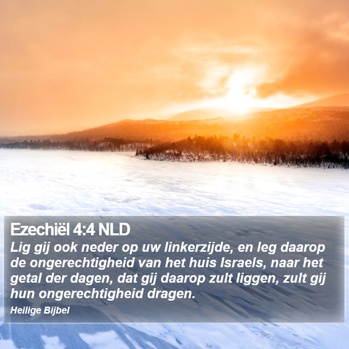 Ezechiël 4:4 NLD Bible Study