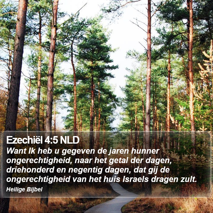 Ezechiël 4:5 NLD Bible Study