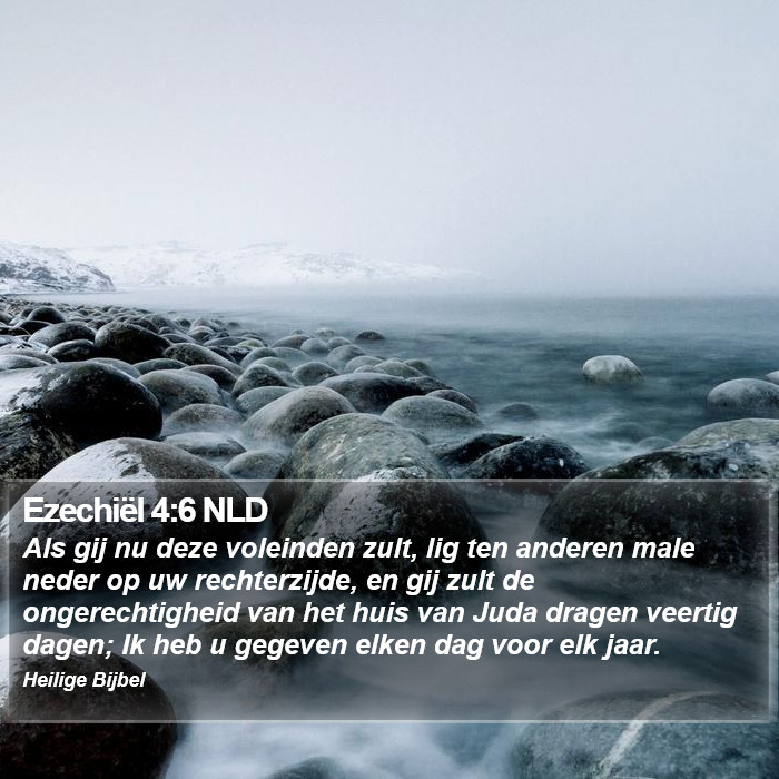 Ezechiël 4:6 NLD Bible Study