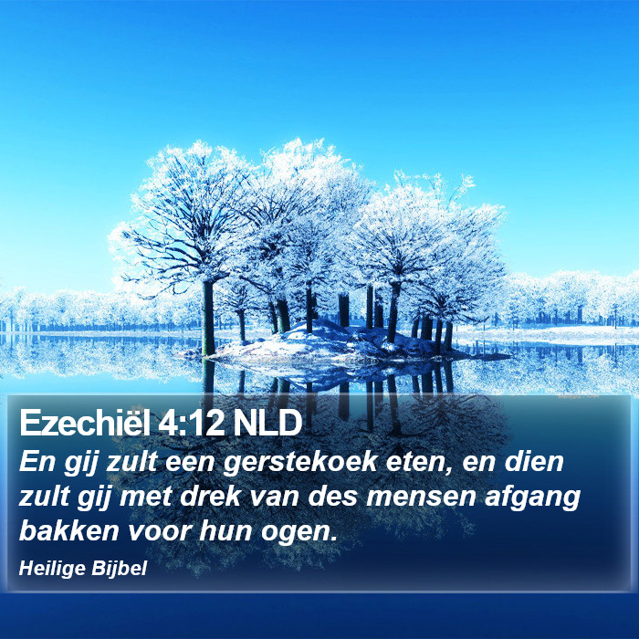 Ezechiël 4:12 NLD Bible Study