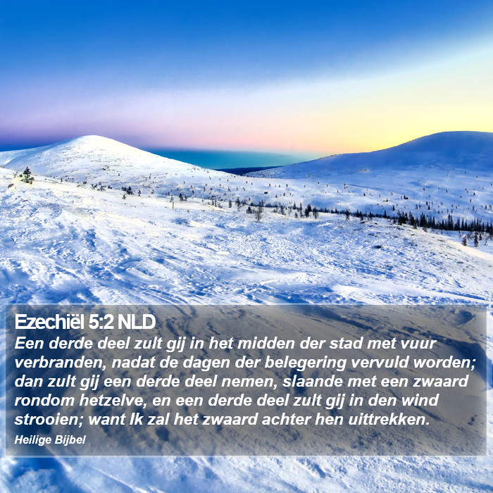 Ezechiël 5:2 NLD Bible Study