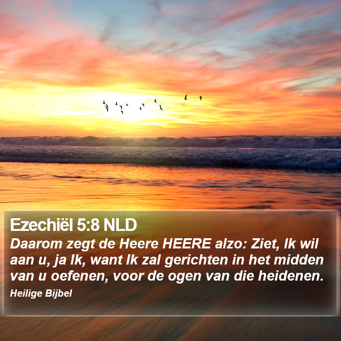 Ezechiël 5:8 NLD Bible Study