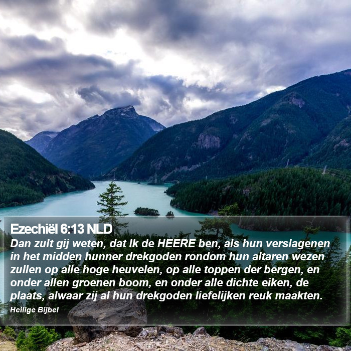 Ezechiël 6:13 NLD Bible Study