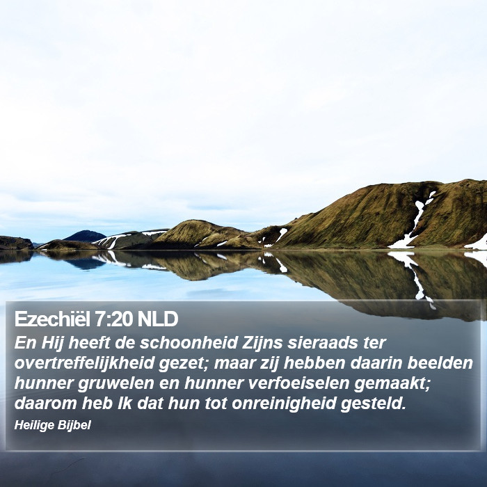 Ezechiël 7:20 NLD Bible Study