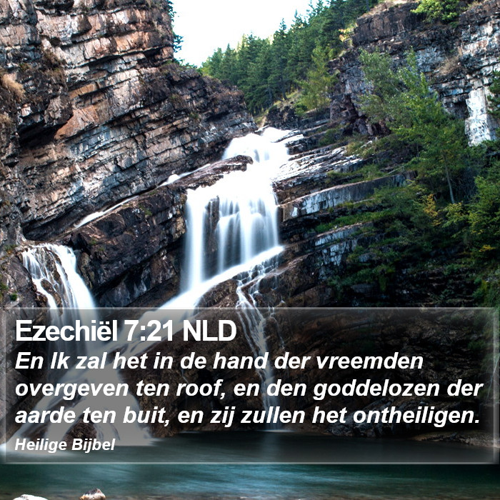 Ezechiël 7:21 NLD Bible Study