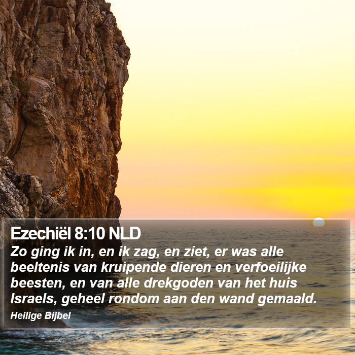 Ezechiël 8:10 NLD Bible Study