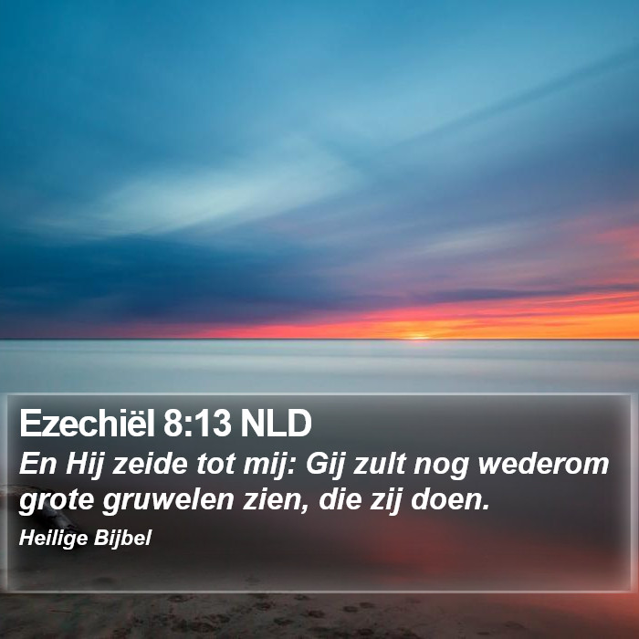 Ezechiël 8:13 NLD Bible Study