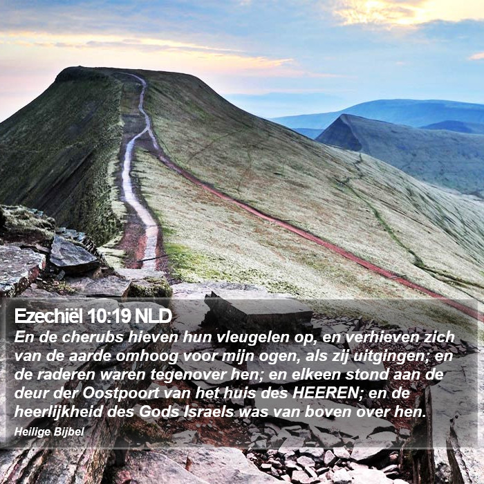 Ezechiël 10:19 NLD Bible Study