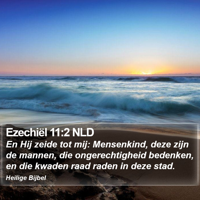 Ezechiël 11:2 NLD Bible Study