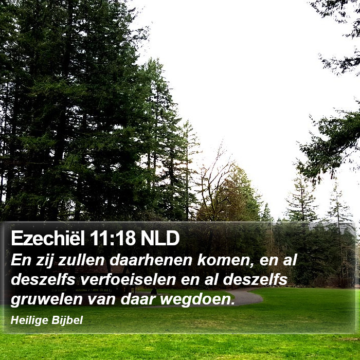 Ezechiël 11:18 NLD Bible Study