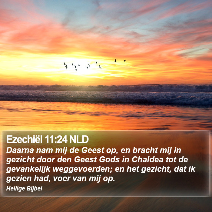 Ezechiël 11:24 NLD Bible Study