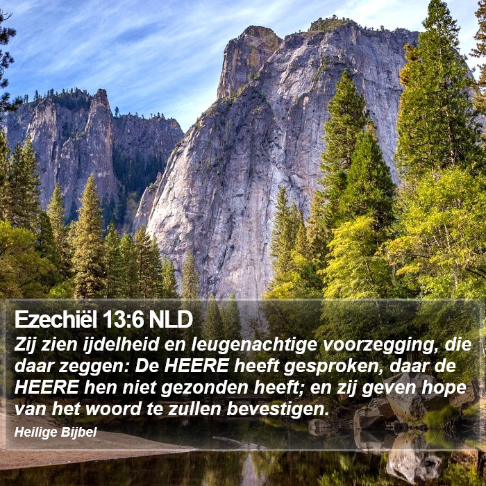 Ezechiël 13:6 NLD Bible Study