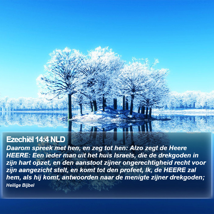 Ezechiël 14:4 NLD Bible Study