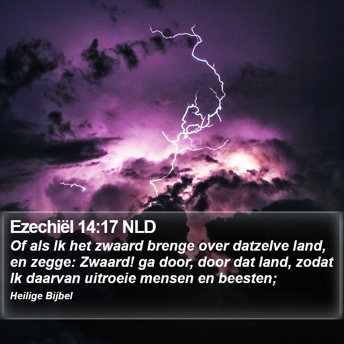 Ezechiël 14:17 NLD Bible Study