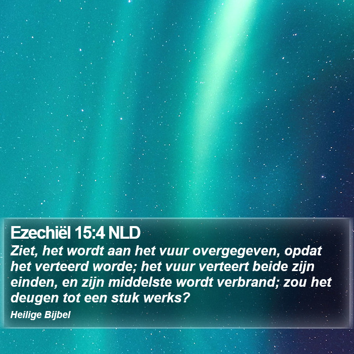 Ezechiël 15:4 NLD Bible Study