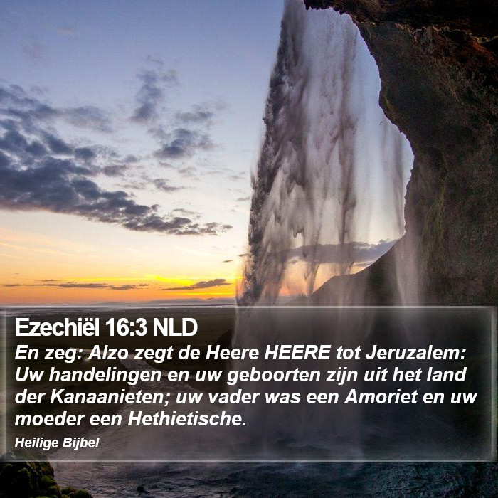 Ezechiël 16:3 NLD Bible Study