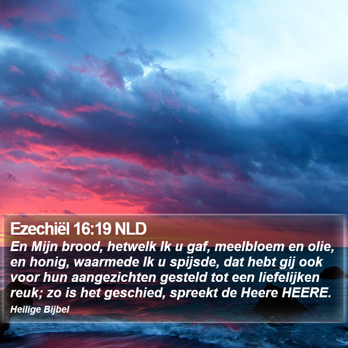 Ezechiël 16:19 NLD Bible Study