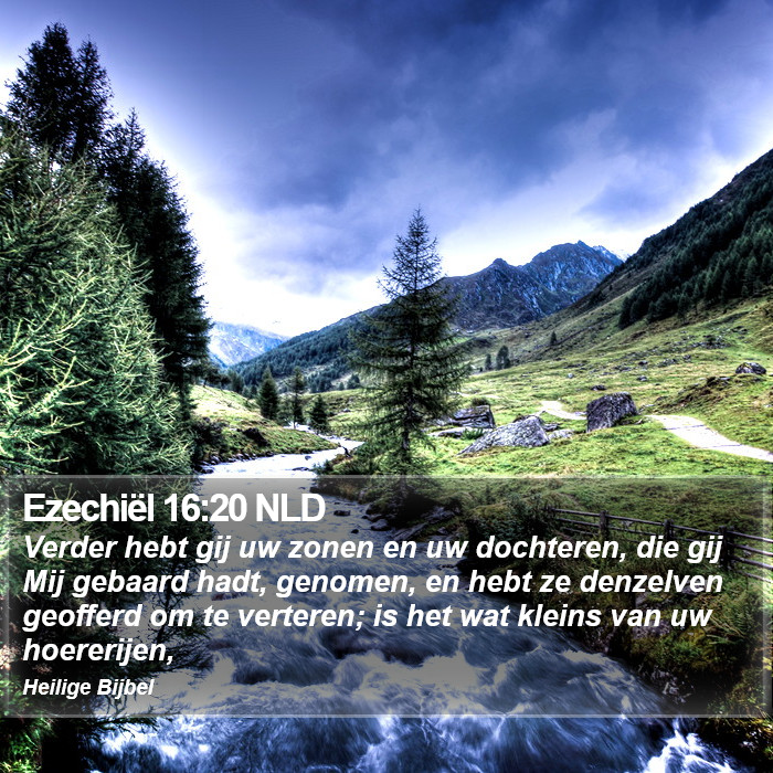 Ezechiël 16:20 NLD Bible Study