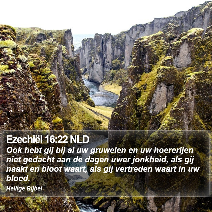 Ezechiël 16:22 NLD Bible Study