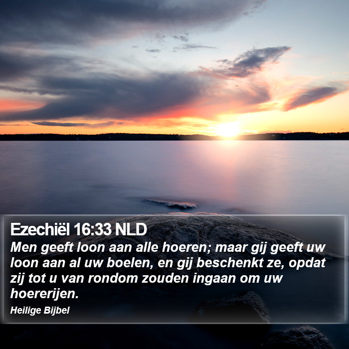 Ezechiël 16:33 NLD Bible Study