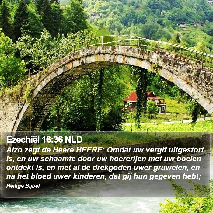 Ezechiël 16:36 NLD Bible Study