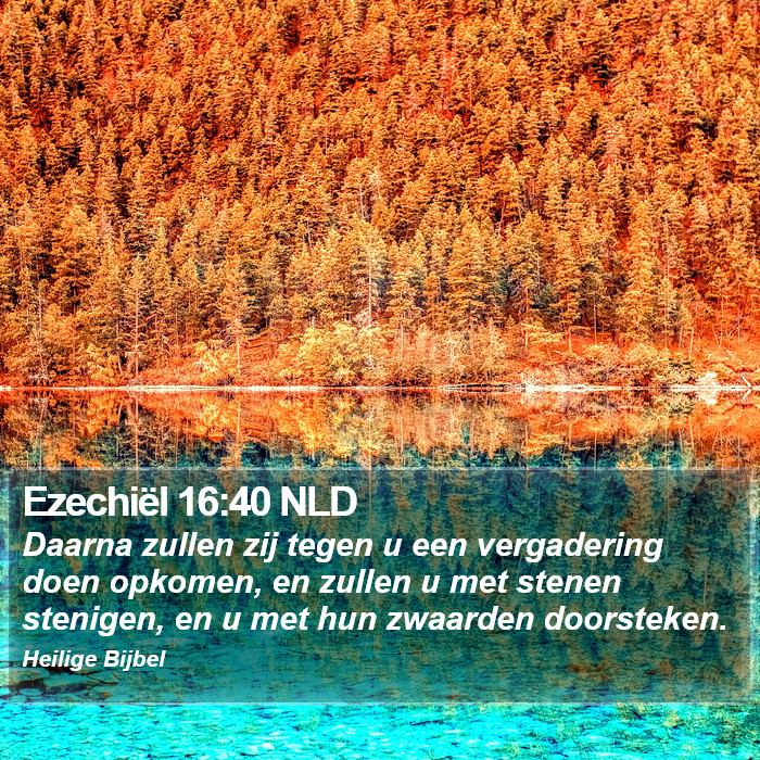 Ezechiël 16:40 NLD Bible Study