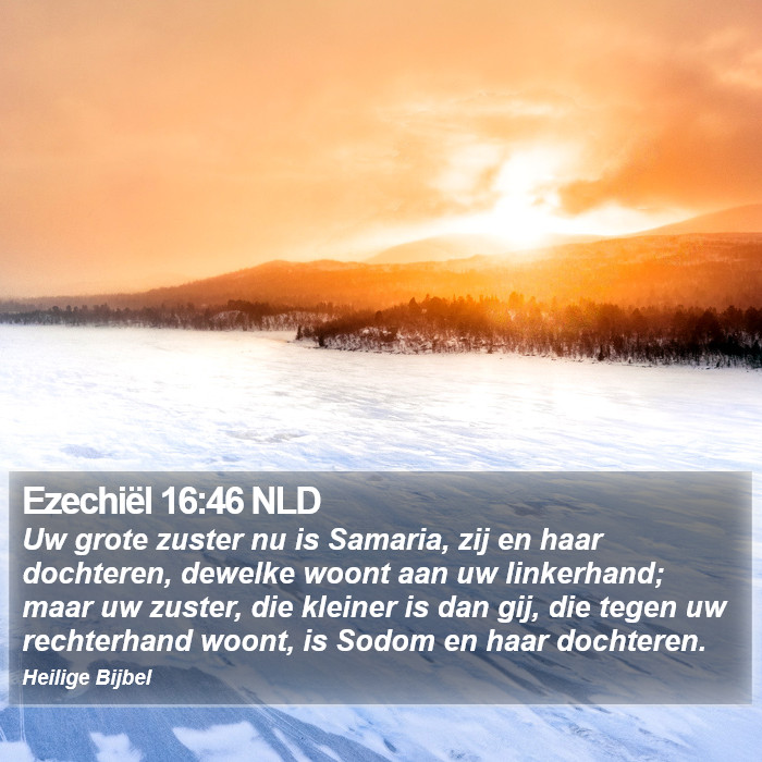 Ezechiël 16:46 NLD Bible Study