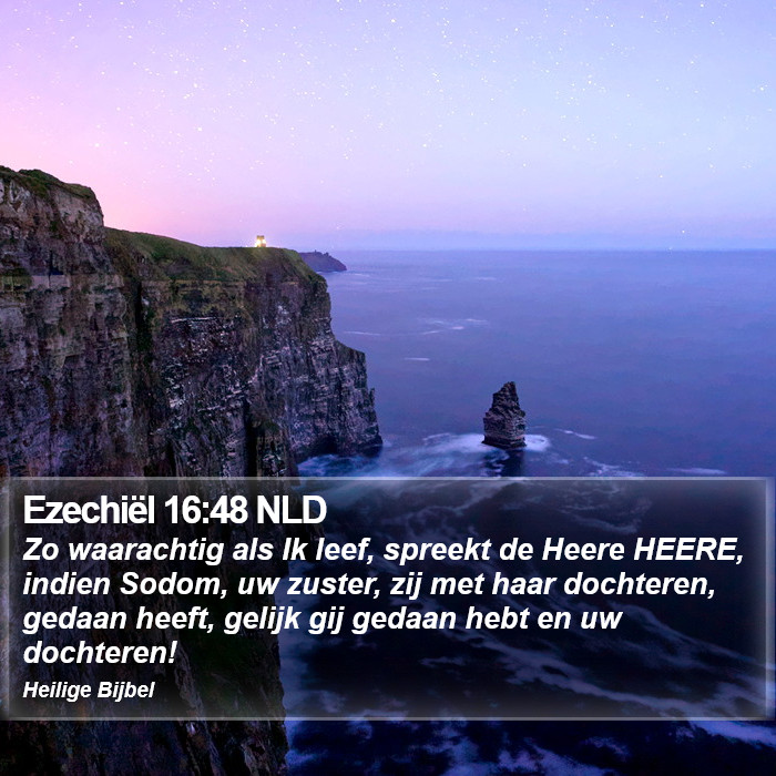 Ezechiël 16:48 NLD Bible Study