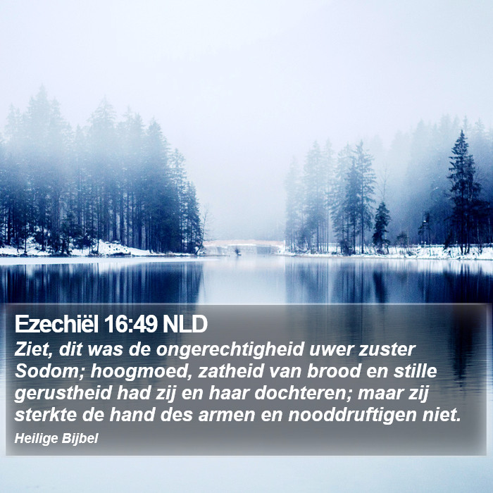 Ezechiël 16:49 NLD Bible Study