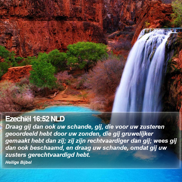 Ezechiël 16:52 NLD Bible Study