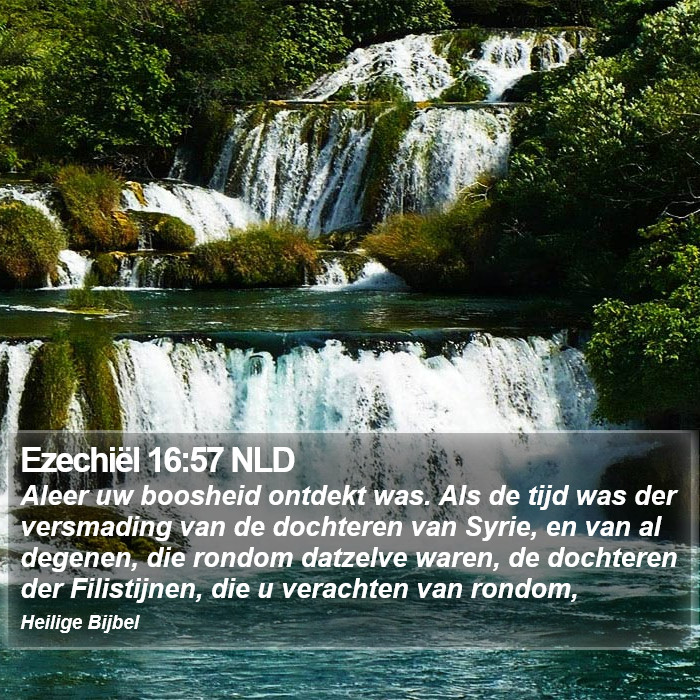 Ezechiël 16:57 NLD Bible Study