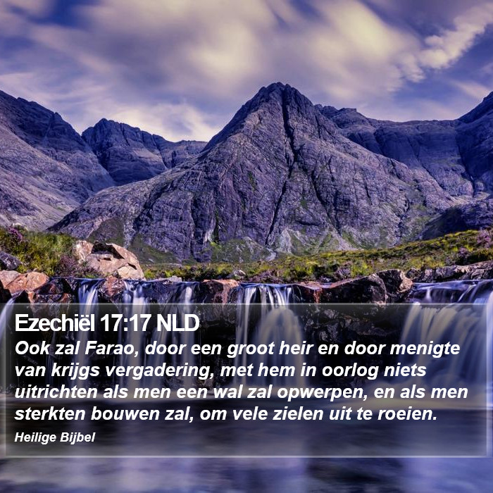 Ezechiël 17:17 NLD Bible Study
